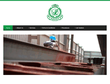 Tablet Screenshot of maharajagroup.com.pk