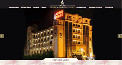 Desktop Screenshot of maharajagroup.in